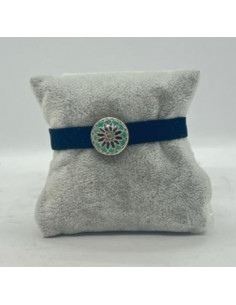 Pulsera Terciopelo ajustable- Mosaicos