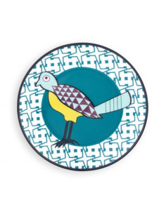 Plato porcelana - Birds of Paradise - 20.3cm