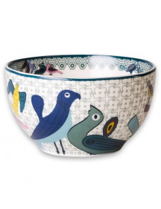 Porcelain bowl 9.5cm - The Birds of Paradise Collection