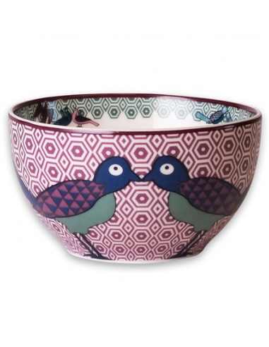 Bowl de porcelana - Birds of Paradise - 9,5cm