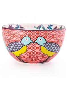 Bowl de porcelana - Birds of Paradise - 12cm