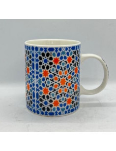 Porcelain cup - Mosaics of the Alhambra design