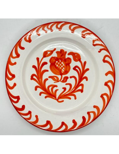 Large Ceramic plate - Orange...