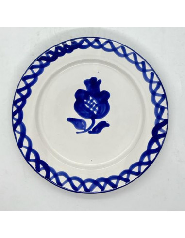 Medium Ceramic plate - Blue Fajalauza...