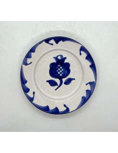 Small Ceramic plate - Blue Fajalauza design