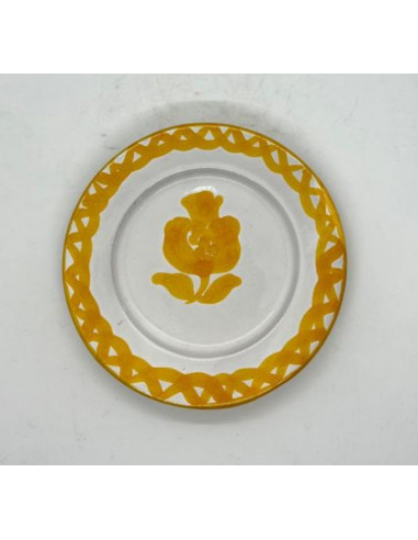 Small Ceramic plate - Yellow...