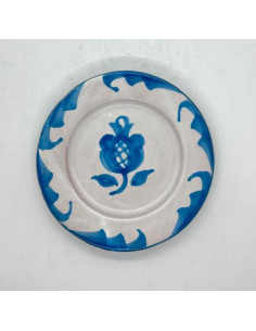 Small Ceramic plate - Turquoise Fajalauza design