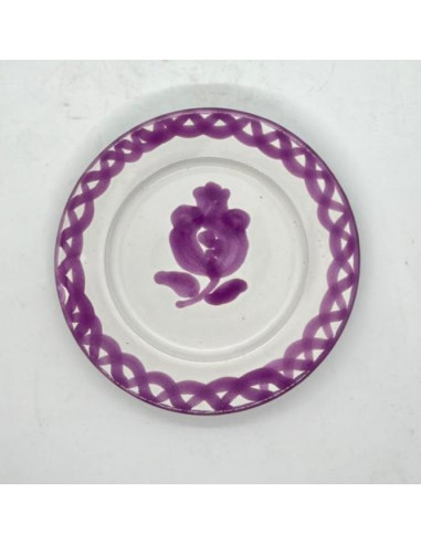 Small Ceramic plate - Purple...