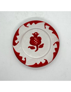 Small Ceramic plate - Red Fajalauza design