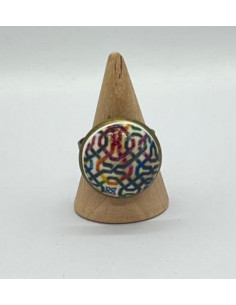 copy of Anillo ajustable grande - Mosaico Alhambra