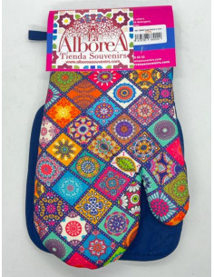 Set manopla y agarrador 2