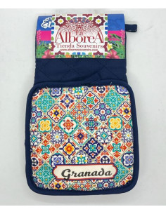 Set manopla y agarrador- Mosaicos