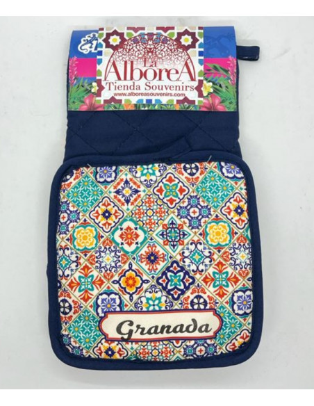 Set manopla y agarrador- Mosaicos