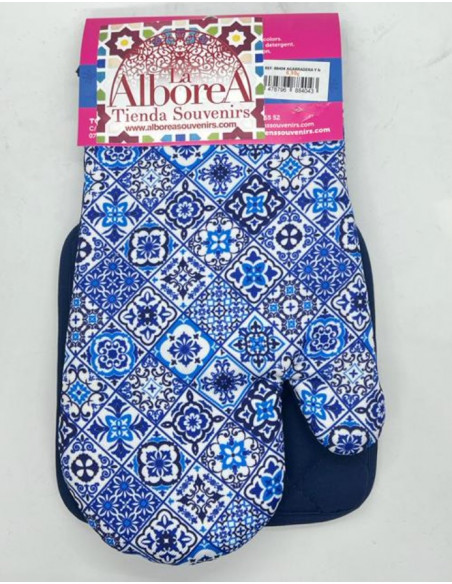 Set manopla y agarrador- Mosaicos