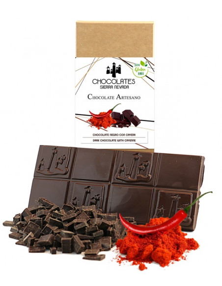 Chocolate Sierra Nevada - Chocolate negro con cayena
