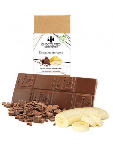 Chocolate Sierra Nevada - Chocolate con leche y plátano