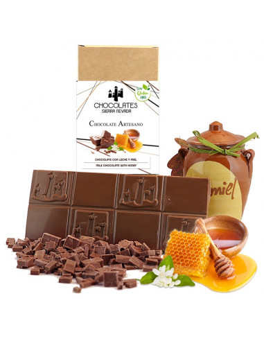 Chocolate Sierra Nevada - Chocolate con leche y miel