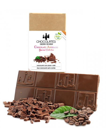 Chocolate Sierra Nevada - Chocolate con leche y café
