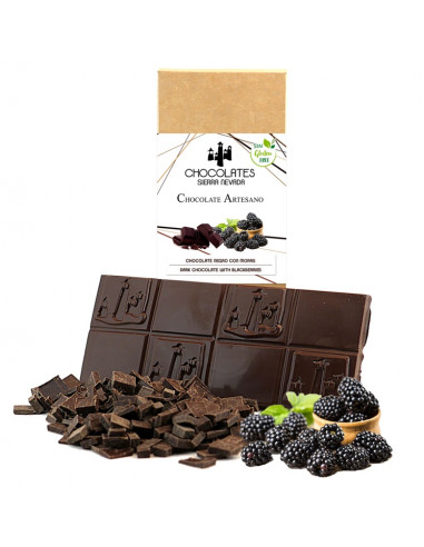 Chocolate Sierra Nevada - Negro 70% y moras