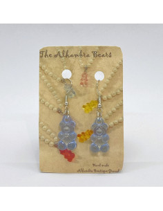 Gummy bear earrings - Bears of The Alhambra Collection