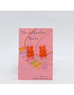 Gummy bear earrings - Bears of The Alhambra Collection