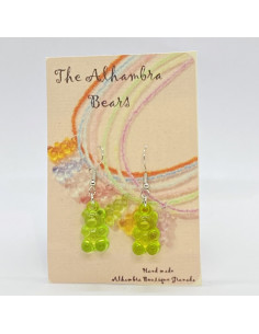 Gummy bear earrings - Bears of The Alhambra Collection
