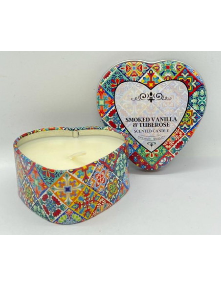 copy of Vela aromática - Vainilla ahumada y nardo