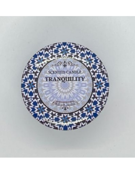 Vela pequeña aromática - Tranquilidad