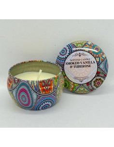 Vela pequeña aromática - Vainilla ahumada y nardo