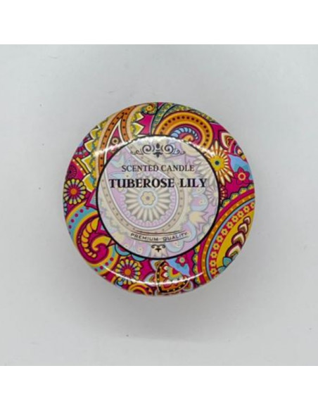 Vela pequeña aromática - Lirio y nardo