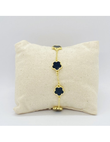 Flower of the Alhambra Bracelet - Black