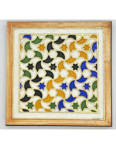 Yesería Azulejo Pajarita Nazarí