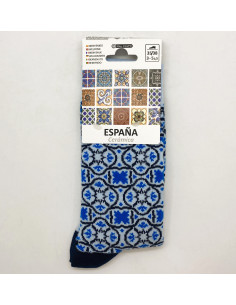 Calcetines azulejos