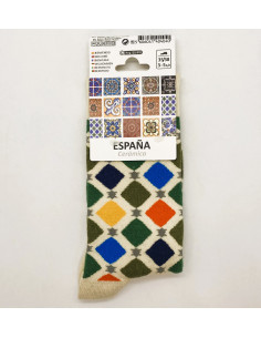 Calcetines azulejos