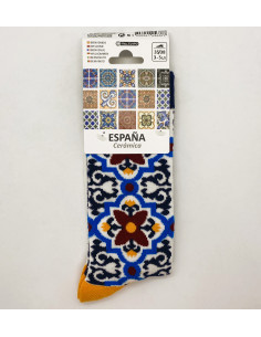 Calcetines azulejos