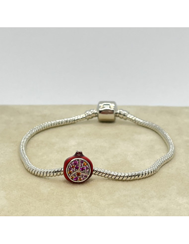 Silver Granada charm bracelet - The...