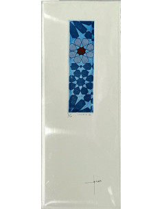 Lámina grabado -  Lacería VI