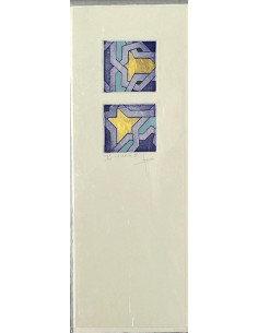 Lámina grabado -  Lacería IV