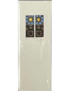 Lámina grabado -  Lacería V