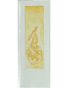 Lámina grabado - Flamenco III