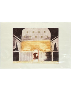 Lámina grabado - Baño de Comares