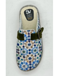 Zapatilla casa - Modelo Roseton Vintage 2