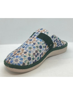 Zapatilla casa - Modelo Roseton Vintage