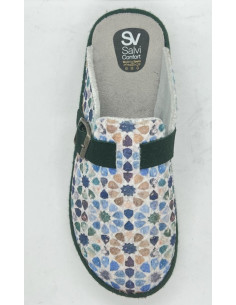 Zapatilla casa - Modelo Roseton Vintage 2