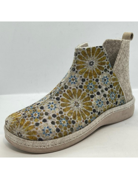 Botas hechas a mano modelo Tostado Roseton