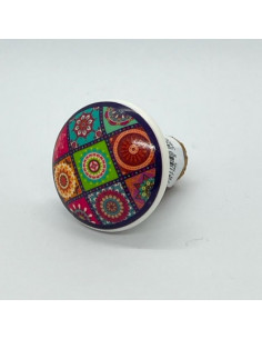 Tapón botella- Mosaicos Alhambra 2