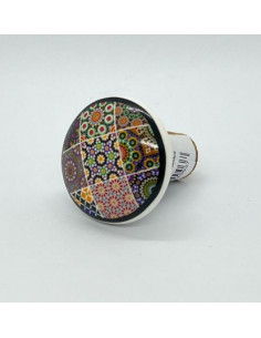 Tapón botella- Mosaicos Alhambra 2