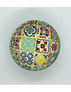 Ceramic bowl - 9.5cm with Alhambra Mosaic design