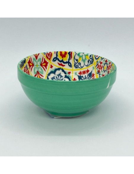 Ceramic bowl - 9.5cm with Alhambra Mosaic design