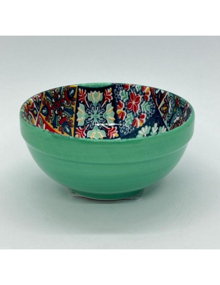 Ceramic bowl - 9.5cm with Alhambra Mosaic design